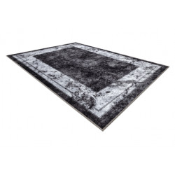 Dywan do prania MIRO 51813.805 Ramka, marmur antypoślizgowy - krem / szary 120x170cm