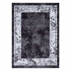 Dywan do prania MIRO 51813.805 Ramka, marmur antypoślizgowy - krem / szary 160x220cm