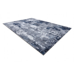 Dywan do prania MIRO 51924.805 Abstrakcja antypoślizgowy - szary / niebieski 160x220cm Dywan do prania MIRO 51924.805 Abstrakcja antypoślizgowy - szary / niebieski 160x220cm