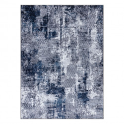 Dywan do prania MIRO 51924.805 Abstrakcja antypoślizgowy - szary / niebieski 140x190cm