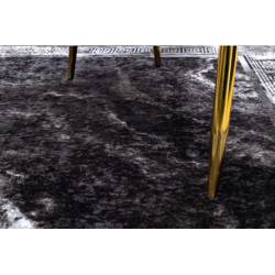 Dywan do prania MIRO 51278.814 Marmur, grecki antypoślizgowy - czarny / biały 140x190cm