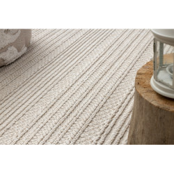 Dywan JERSEY 19233 krem - Linie, pętelkowy, strukturalny BOHO 160x220cm