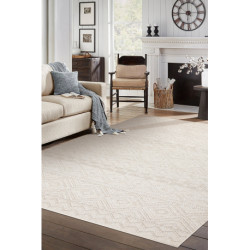 Dywan JERSEY 19234 krem - Romby, pętelkowy, strukturalny BOHO 160x220cm Dywan JERSEY 19234 krem - Romby, pętelkowy, strukturalny BOHO 160x220cm