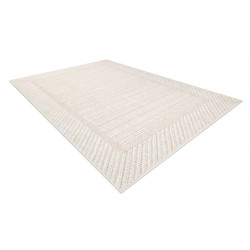 Dywan JERSEY 19261 beż - Ramka pętelkowy, strukturalny BOHO 240x330cm