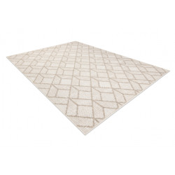 Dywan JERSEY 19231 beż - Geometryczny pętelkowy, strukturalny BOHO 60x100cm