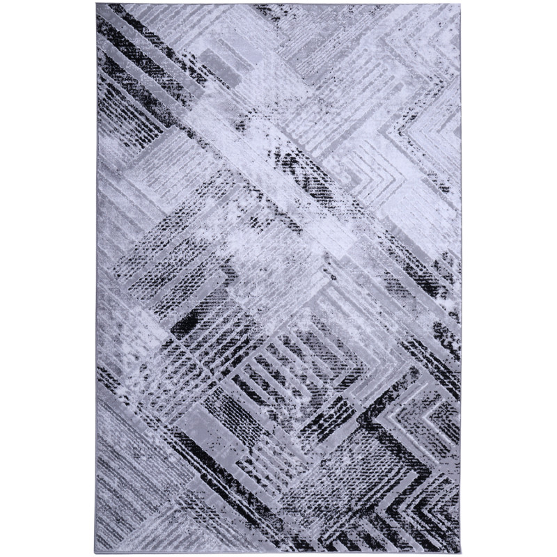 Dywan HOME 354 GREY/BLACK 240x340cm Dywan HOME 354 GREY/BLACK 240x340cm