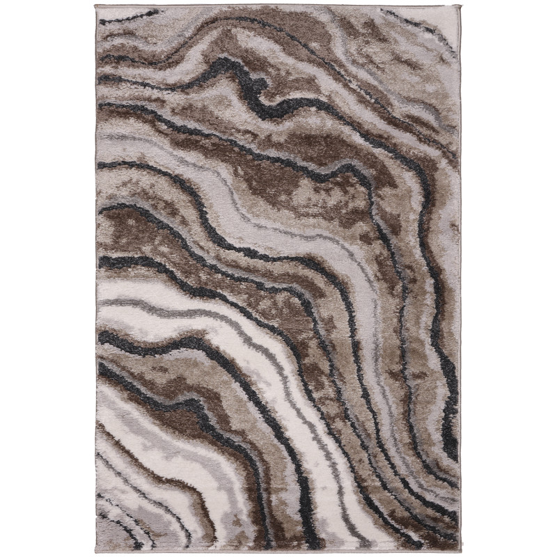 Dywan Bonanza 9106B GREY/BROWN 80x150cm