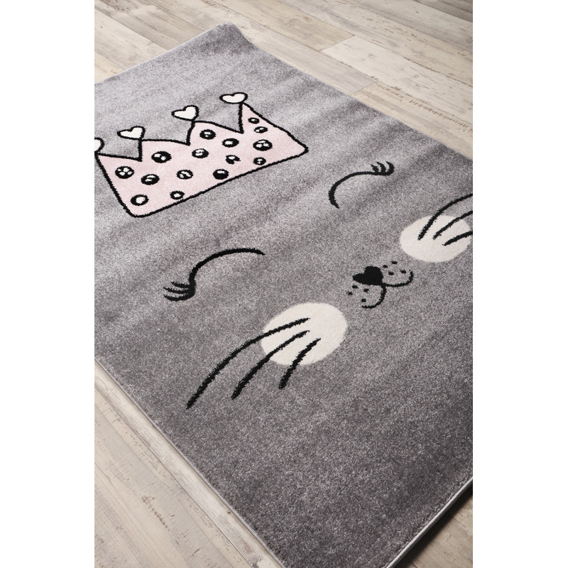 Dywan Kiddy E220-SFS23 GREY 100x150cm