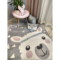 Dywan Kiddy LAMA SZARA 120x170cm