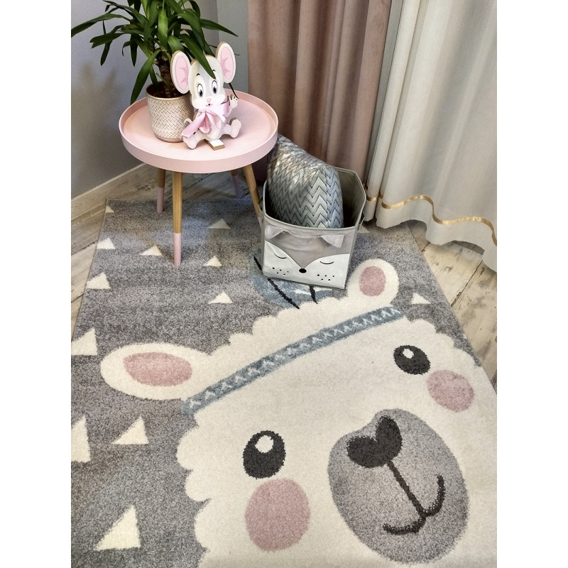 Dywan Kiddy LAMA SZARA 120x170cm