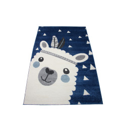 Dywan Kiddy LAMA NIEBIESKA 133x190cm Dywan Kiddy LAMA NIEBIESKA 133x190cm