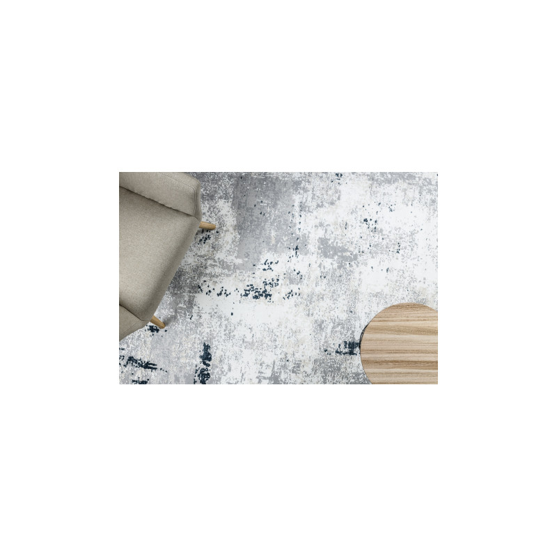 Dywan DUKE 51378 krem / niebieski - Beton, kamień strukturalny, bardzo miękki, frędzle 140x190cm Dywan DUKE 51378 krem / niebieski - Beton, kamień strukturalny, bardzo miękki, frędzle 140x190cm