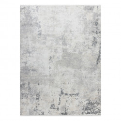Dywan DUKE 51378 krem / szary - Beton, kamień strukturalny, bardzo miękki, frędzle 80x150cm