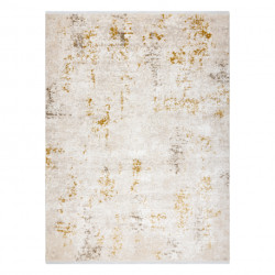 Dywan DUKE 51546 krem / złoty - Vintage, strukturalny, bardzo miękki, frędzle 200x290cm