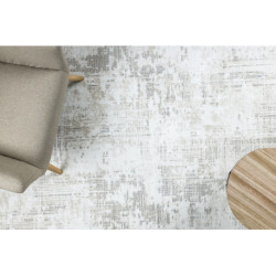 Dywan DUKE 51374 krem - Vintage, strukturalny, bardzo miękki, frędzle 280x370cm