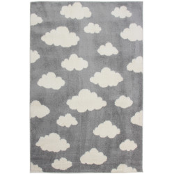 Dywan SLIM 6917 GREY/WHITE 133x190cm