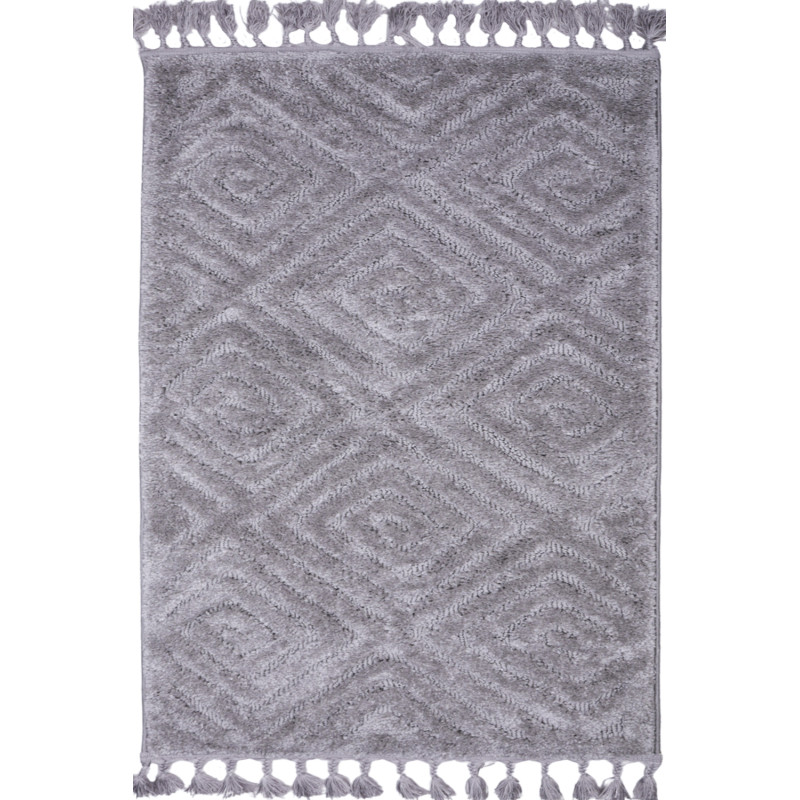 Dywan BERBER 7061 L.GREY 60x110cm