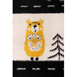 Dywan Kiddy H046A L.GREY/YELLOW 80x150cm