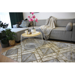 Dywan Diamond  K4492G GOLD/GOLD 133x190cm