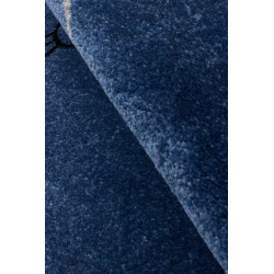 Dywan Kiddy BUŹKA NIEBIESKAkoło 80cm Dywan Kiddy BUŹKA NIEBIESKAkoło 80cm
