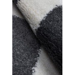 Dywan Kiddy GWIAZDKA SZARA koło 80cm Dywan Kiddy GWIAZDKA SZARA koło 80cm