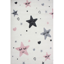 Dywan Kiddy GWIAZDKI PASTELOWE 120x170cm