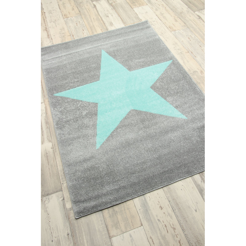 Dywan Kiddy 1140 GREY/TURQUOISE 120x170cm Dywan Kiddy 1140 GREY/TURQUOISE 120x170cm