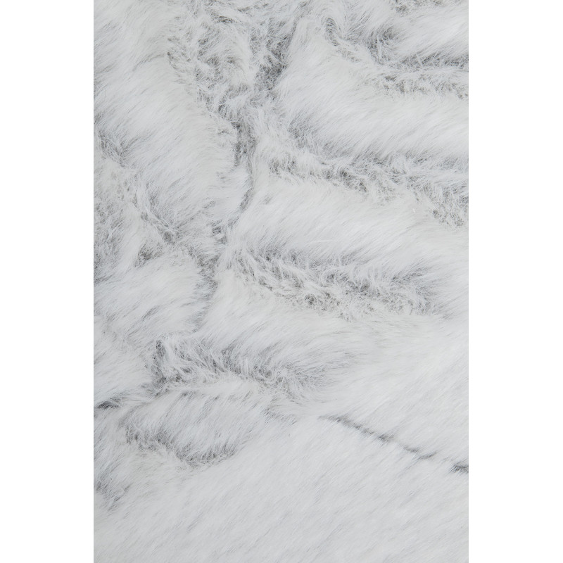 Dywan Rabbit 3D Carving GREY/WHITE 1 80x140cm Dywan Rabbit 3D Carving GREY/WHITE 1 80x140cm