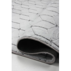 Dywan Rabbit 3D Carving GREY/WHITE 2 60x100cm Dywan Rabbit 3D Carving GREY/WHITE 2 60x100cm