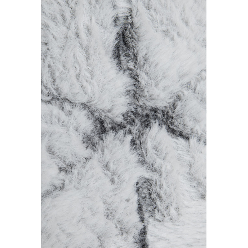 Dywan Rabbit 3D Carving GREY/WHITE 2 60x100cm Dywan Rabbit 3D Carving GREY/WHITE 2 60x100cm