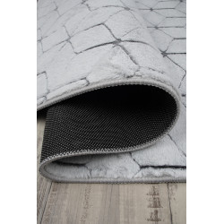 Dywan Rabbit 3D Carving GREY/WHITE 2 60x100cm Dywan Rabbit 3D Carving GREY/WHITE 2 60x100cm