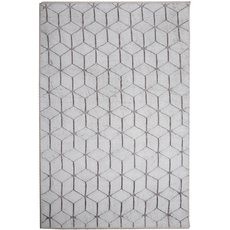 Dywan Rabbit 3D Carving COFFE/WHITE 2 120x160cm