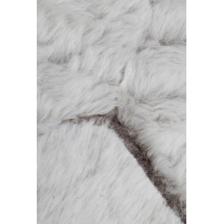 Dywan Rabbit 3D Carving COFFE/WHITE 2 80x140cm Dywan Rabbit 3D Carving COFFE/WHITE 2 80x140cm