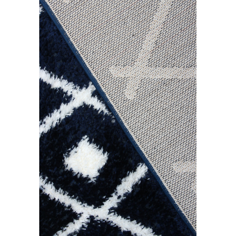 Dywan Boho 590 NAVY BLUE/CREAM 120x170cm