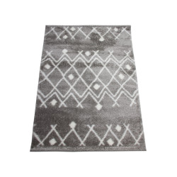 Dywan Boho 590 D.GREY/CREAM 60x100cm