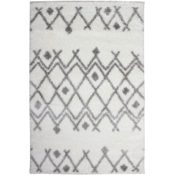 Dywan Boho 590 CREAM/D.GREY 60x100cm