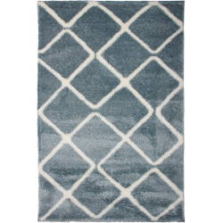 Dywan Boho 613 BLUE/CREAM 60x100cm