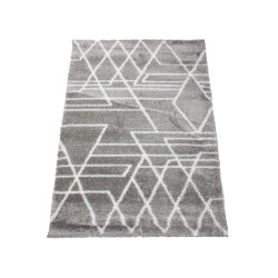 Dywan Boho 610 D.GREY/CREAM 120x170cm