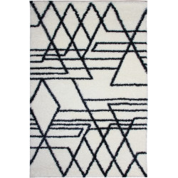 Dywan Boho 610 CREAM/NAVY BLUE 160x220cm
