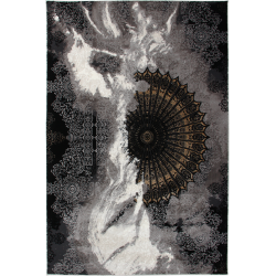Dywan Tender 27237A BLACK/L.GREY VELVET 116x170cm