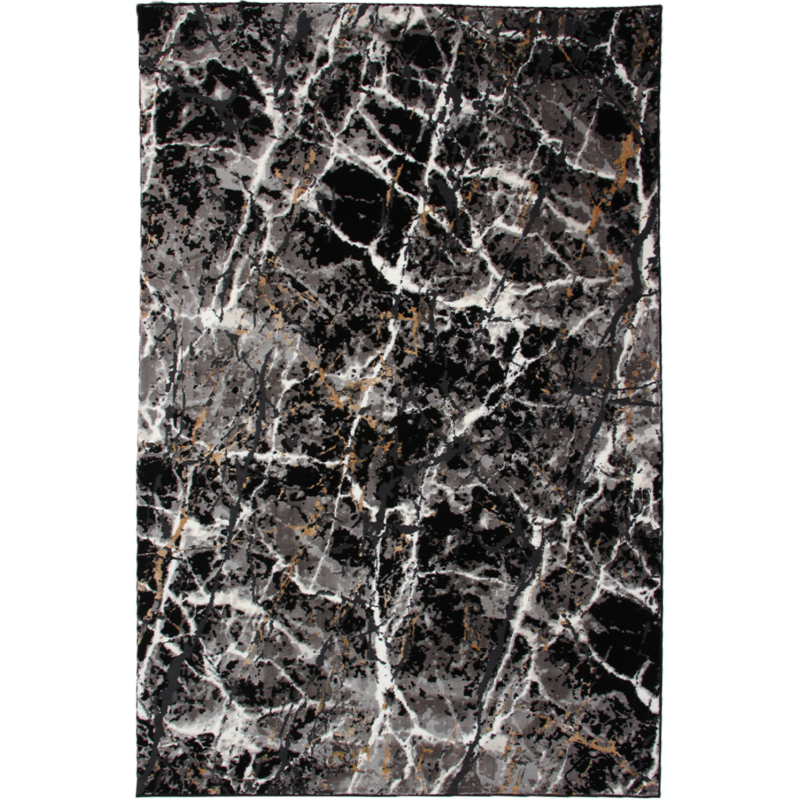 Dywan Tender 25226A BLACK /BLACK VELVET 194x290cm