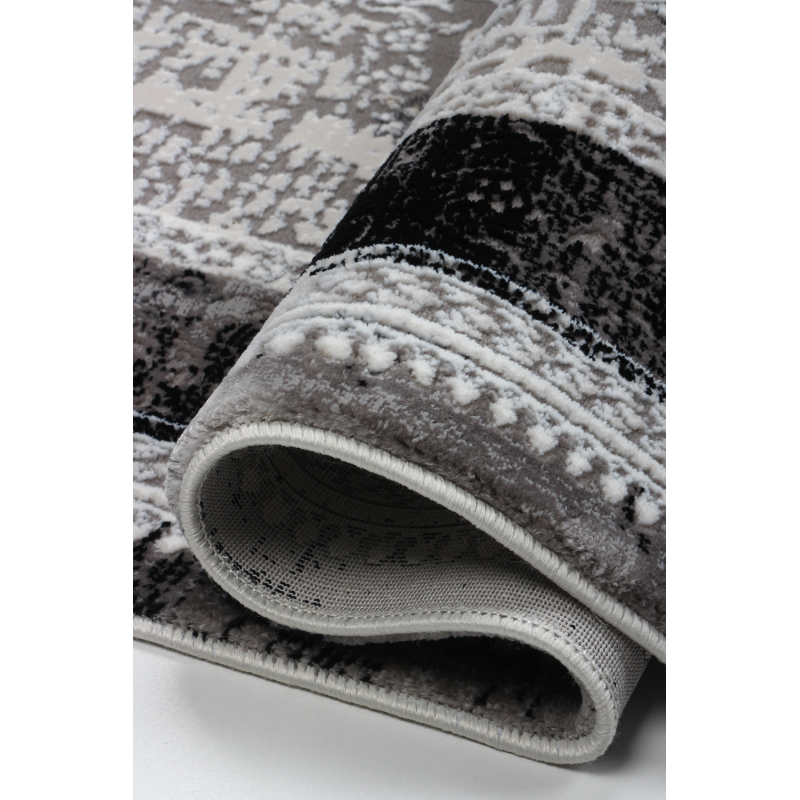 Dywan Tender 27145A BLACK/L.GREY VELVET 194x290cm