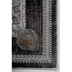 Dywan Tender 27145A BLACK/L.GREY VELVET 194x290cm