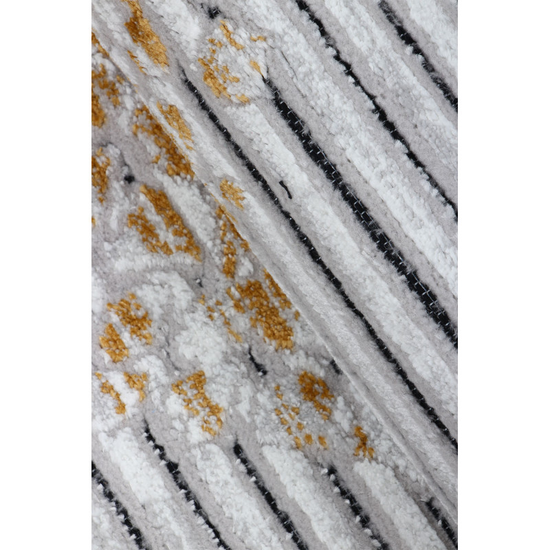 Dywan Clouds 0218A BLACK/YELLOW 126x190cm Dywan Clouds 0218A BLACK/YELLOW 126x190cm
