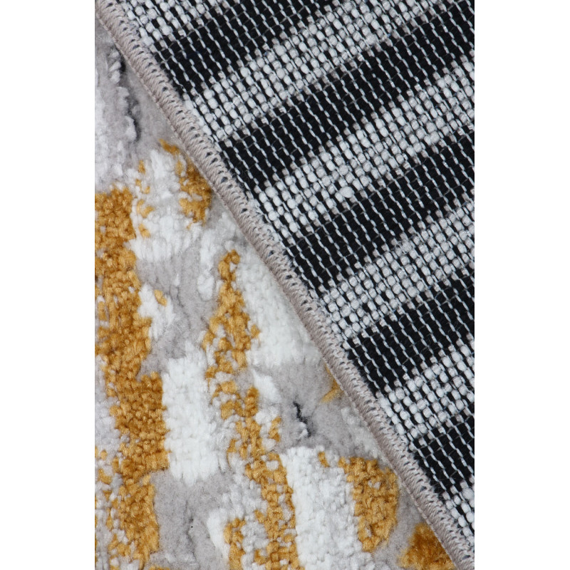 Dywan Clouds 0218A BLACK/YELLOW 126x190cm Dywan Clouds 0218A BLACK/YELLOW 126x190cm