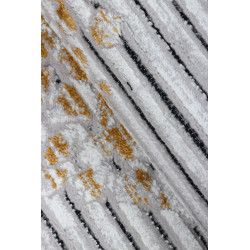 Dywan Clouds 0218A BLACK/YELLOW 152x230cm