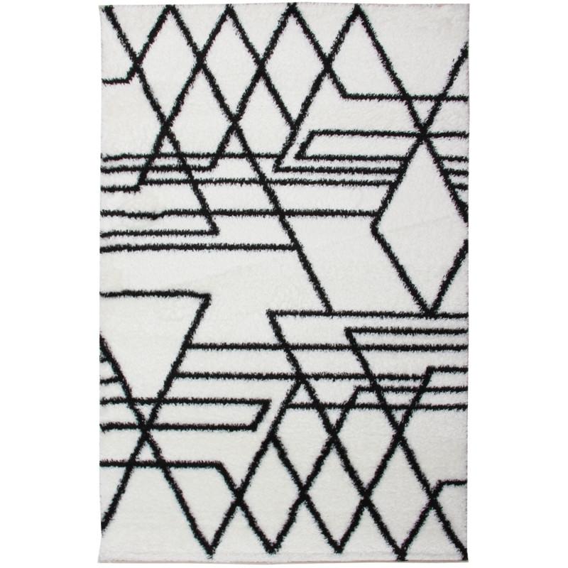 Dywan Boho 610 CREAM/BLACK 60x100cm