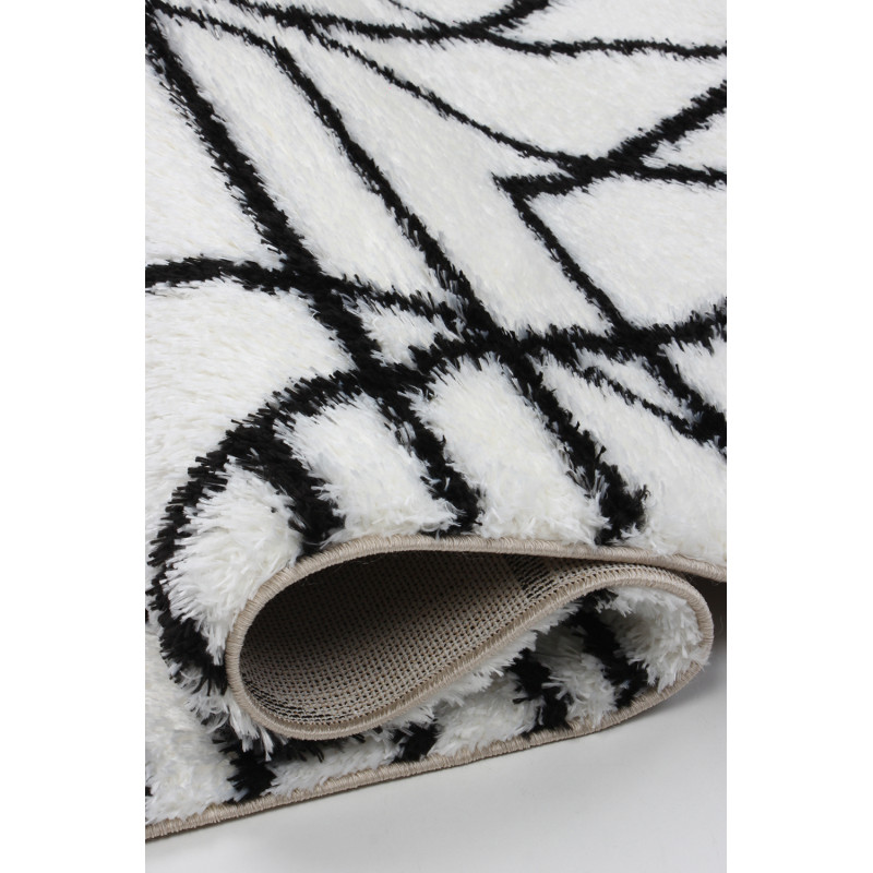 Dywan Boho 610 CREAM/BLACK 60x100cm