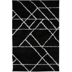 Dywan Boho 659 BLACK/CREAM 80x150cm