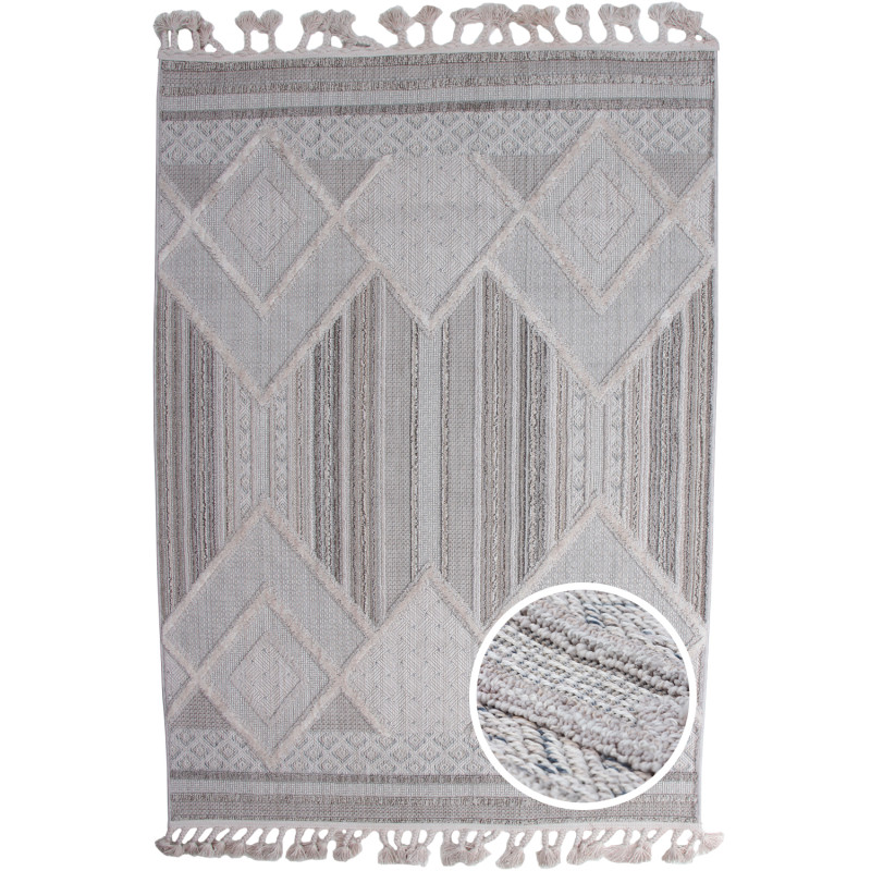 Dywan Monaco 147A L.GREY/L.GREY 80x150cm